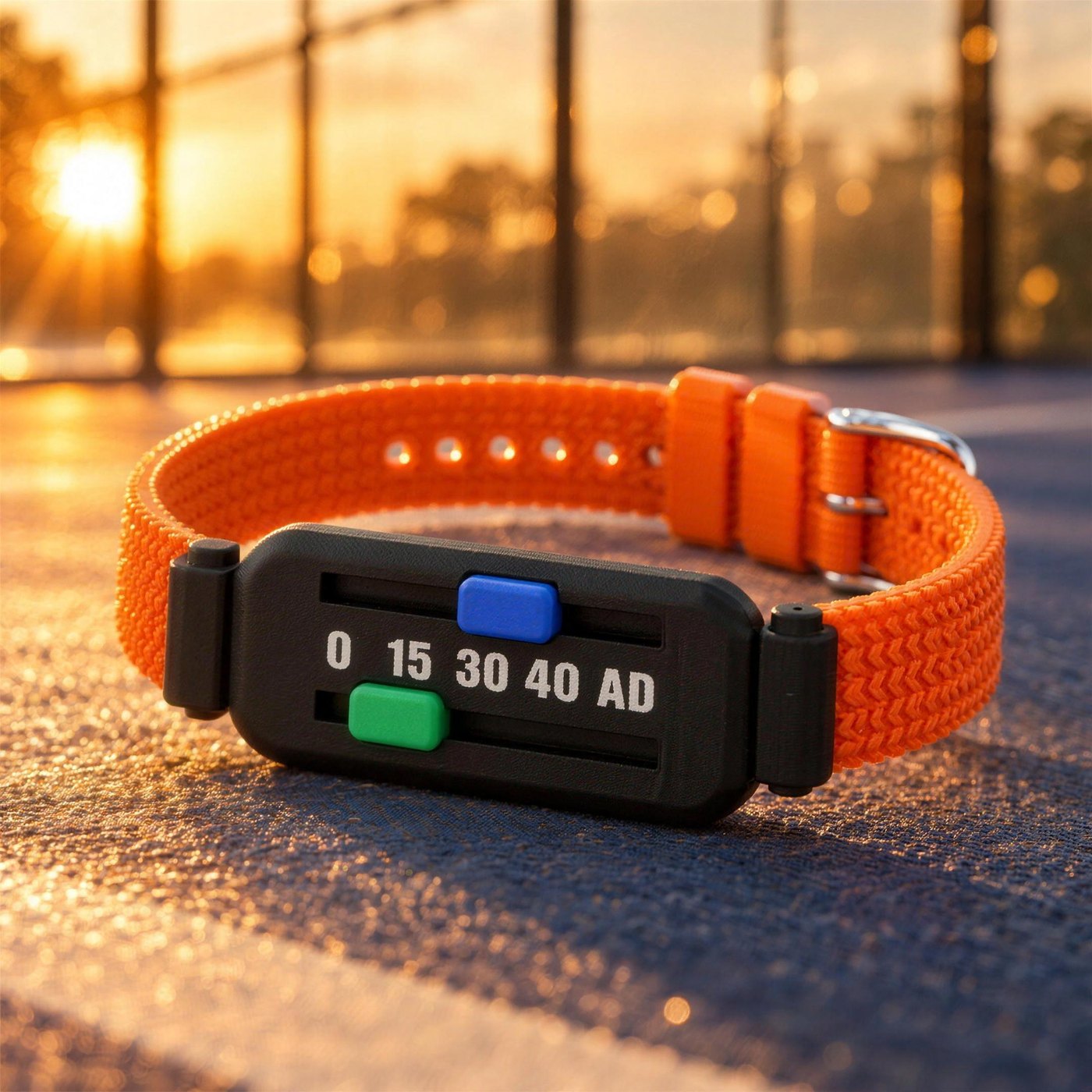Score Band mit Wechselband in Orange