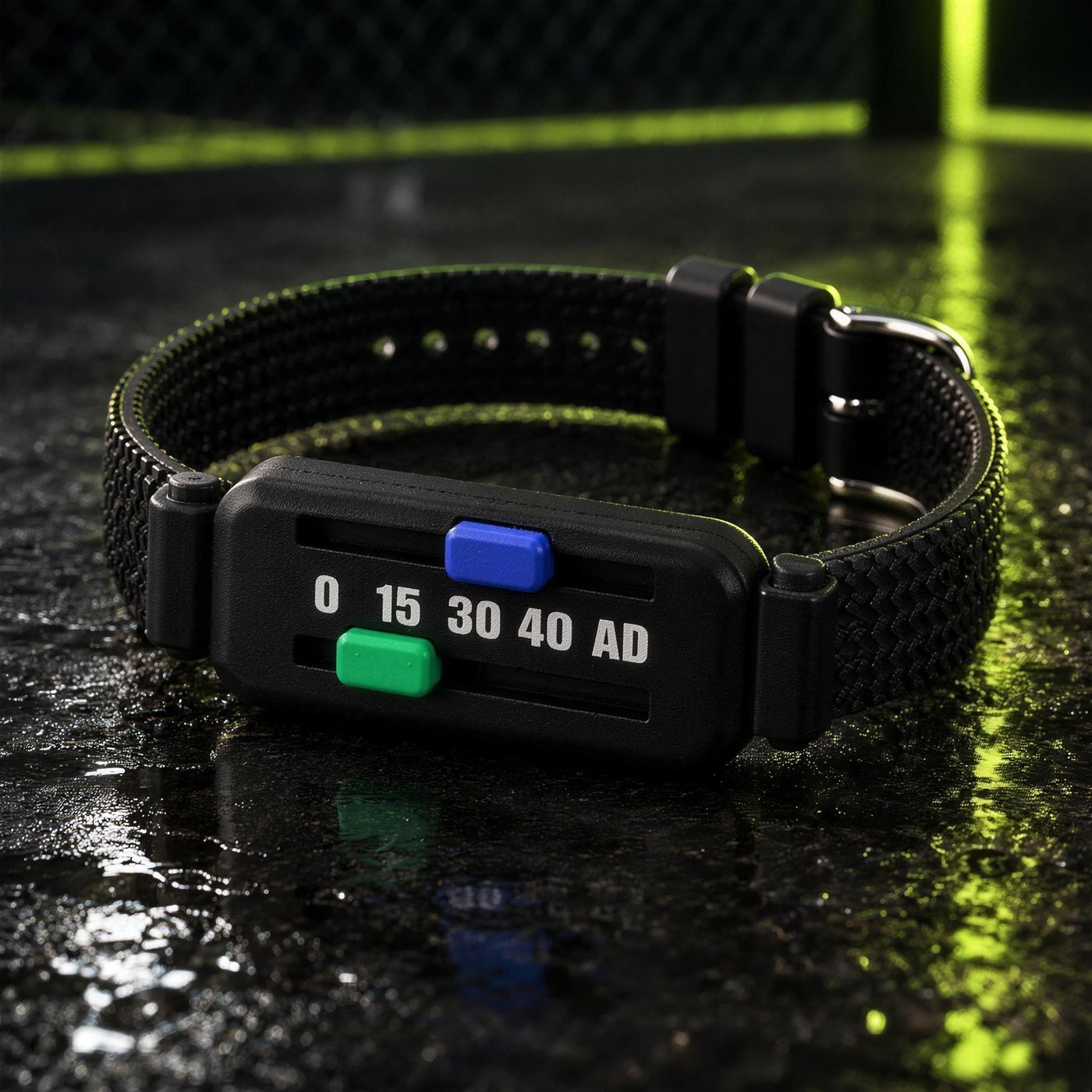 Score Band mit Wechselband in Schwarz