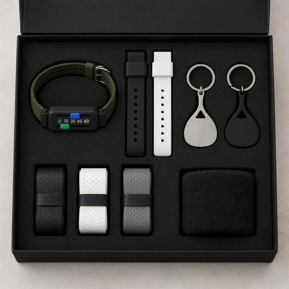 Ultimate Box mit beschriftetem Score Band