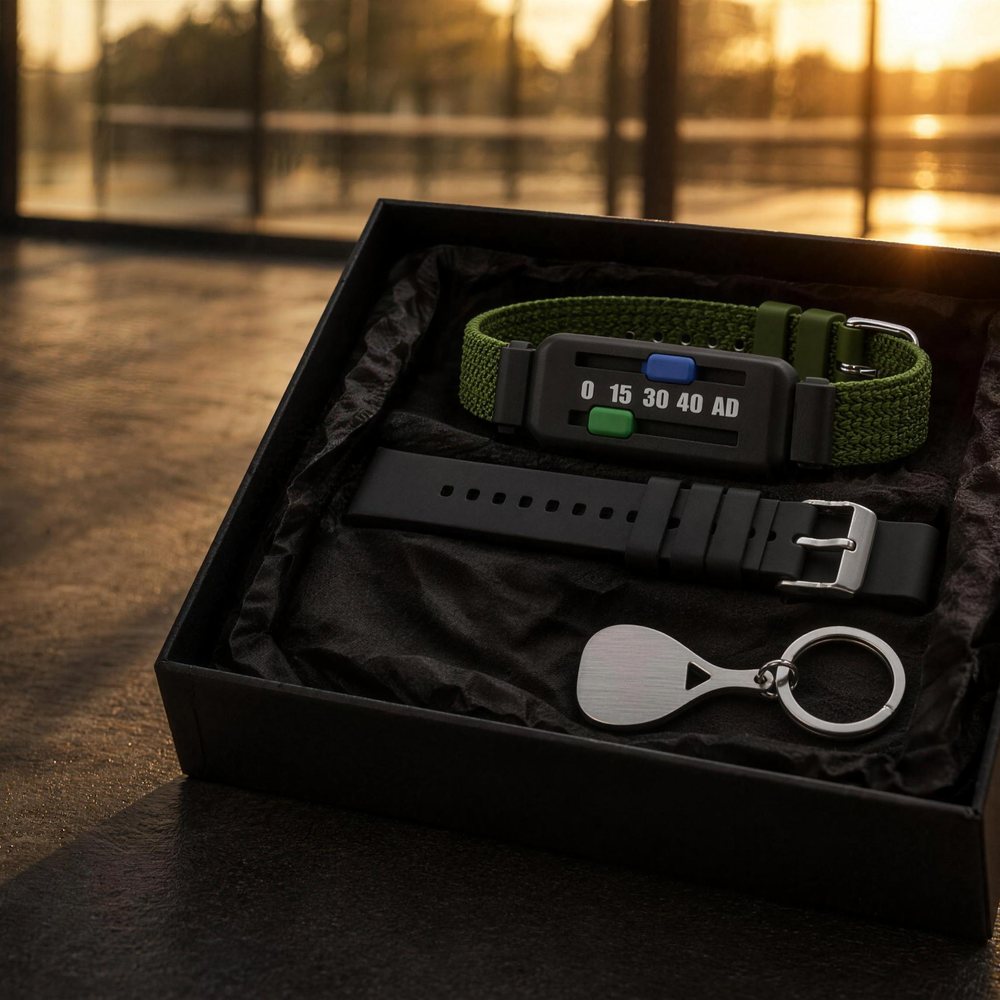 Geschenkbox mit Score Band